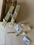 Pella Virago Baldwin French Patio Door Handle-set Antique Brass (left Right). Fixed Price $325.00.