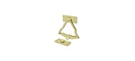 Deltana DDQ56U3 Solid Brass Quadrant Dutch Door , Black 4 3/8" Height. Fixed Price $61.50.