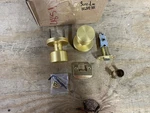 Sure-loc BG101 Sb Bergen Passage Door Knob Set With Round Rose *read*. Fixed Price $17.99.