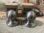 2 Schlage Non-turning Satin Nickel Dummy Corona Door Knobs J170 Cna 619 New. Fixed Price $9.99.