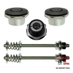Pair (2) 1.00" Quick Push Button Latch Hood Pin Usa Black. Fixed Price $58.75.