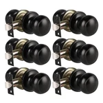 Knobwell 6 Pack Matte Black Door - Round Interior Handles Fo. Fixed Price $44.39.