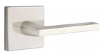 Emtek 5110HLOUS15LH Helios Passage Lever Set W/ Square Rose - Satin Nickel. Fixed Price $125.00.