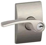 Schlage F51-MER-619-CEN Merano Single Cylinder Keyed Entry Door Lever , Nickel. Fixed Price $75.00.