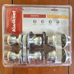Kwikset Keyed Entry Door Lock Satin Silver Model 242T 26D Cp Certified Security. Fixed Price $40.00.