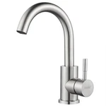Kohonby Brushed Nickel Single Handle Wet Bar/bathroom Sink Faucet. Fixed Price $64.35.