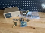 Schlage J54SOL626 Solstice Single Cylinder Keyed Entry Door Lever Set. Fixed Price $36.00.