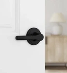 Kwikset Henley Hall/closet Passage Lever In Matte Black - 200HYL514*NWT*. Fixed Price $35.19.