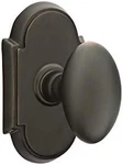 Stylish Oil Rubbed Bronze Passage With Egg Knob & 8 Rosette. Fixed Price $234.99.