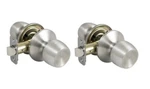 Hall & Closet Door Knob Defiant Stainless Steel 2 Pack New Same Day Ship !. Fixed Price $19.48.