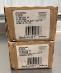 Schlage F51 Geo 605 Bright Brass Knob Keyed Lockset New Open Box X2. Fixed Price $39.99.