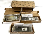 Baldwin PD005.PRIV Santa Monica Large Pocket Door Privacy Set Satin Brass&black. Fixed Price $312.19.