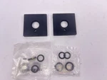 Baldwin R017190PV Pair Of Estate Rosettes For Privacy Functions-satin Black. Fixed Price $34.99.