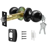 Tpard 5" Backset Latch Keyed Entry Door Knob With Lock Key, Standard Squa.... Fixed Price $37.65.