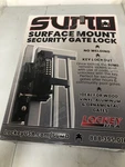 Lockey GL2JBMG Sumo Jet Black Marine Grade Keyless Entry Lever Set For Gates. Fixed Price $560.99.