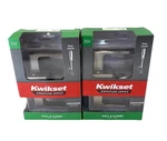 Kwikset Singapore Square Hall & Closet Handle Satin Nickel Pack 97200-898. Fixed Price $29.99.