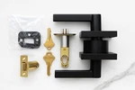 100 Locks - Schlage F80 622 Latitude Single Cylinder Keyed Entry. Bulk Lot. Fixed Price $2000.00.