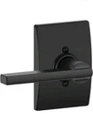 Schlage F170 622 Cen Latitude Dummy Door Lever Non-turning, Matte Black. Fixed Price $12.75.