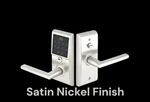 Emtek Emtouch Electronic Keypad Left Leverset Brass E4020 US15 Satin Nickel Nos. Fixed Price $229.99.