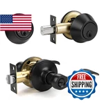 Knobonly 1 Entry Door Lever And Lock Set, Deadbolts Keyed Both Side. Fixed Price $66.04.