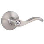 Defiant Naples Satin Nickel Keyed Entry Door Handle. Fixed Price $17.99.