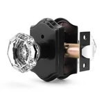 Orger Octagonal Crystal Door Knob 1 Pack, Interior Privacy Handle For Be.... Fixed Price $37.50.