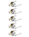 Mengico 5 Pack Privacy Door Handle, Satin Nickel Interior Knobs For Bed .... Fixed Price $87.97.