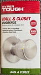 Hyper Tough Hall & Closet Doorknob Stainless Steel Interior Non-locking Grade 3. Fixed Price $12.00.