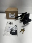 Schlage Latitude Keyed Entry Leverset Decorative Matte Black F51A 622 Cen. Fixed Price $36.00.