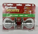 Kwikset Door Knob 200T 26D Cp Bbpkg Hall Closet New 92000-868. Fixed Price $5.17.