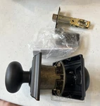 Schlage F40 716 Privacy Door Lever Set Andover Addison Aged Bronze. Fixed Price $24.95.