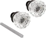 Prime-line 28317 Mortise Style Fluted Glass Door Knobs Perfect For Replacing. Fixed Price $24.84.