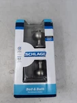 Schlage F40 Ply 619 Bed & Bath Privacy Lock, Satin Nickel. Fixed Price $24.99.