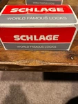 Schlage F10S Door Knob Set Vintage, New Old Stock From 1980S Free Ship.. Fixed Price $24.95.