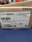 Emtek Dummy Set, Modern Rectangular Rosette, Helios Lever, Satin Brass. Fixed Price $60.00.