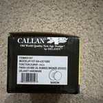 Callan Dummy Door Knob Oil Rubbed Bronze (edged) Model 115T-SA-US10BE. Fixed Price $15.50.