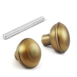 Newliplace 1 Antique Brass Door Knob Set With Pack,. Fixed Price $16.50.