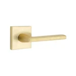 Emtek 5110HLOLHUS4 Square Rosette Passage Set, Helios Lever, Lh, Satin Brass. Fixed Price $95.00.