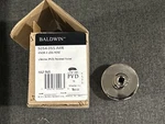 Baldwin 5054.055.IMR Round Knob X Less Rose Lifetime Polished Nickel Half Pair. Fixed Price $30.00.