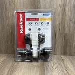 Kwikset Cove Venetian Bronze Keyed Entry Door Knob & Deadbolt Combo Pack. Fixed Price $29.99.