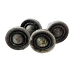 1970S Set Of 4 Vintage Taiwan Brass Antique Style Bullseye Cabinet Knobs E10E. Fixed Price $14.99.