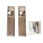 Grandeur 814027 Fifth Avenue Solid Brass Passage Door Knob Set - Satin Nickel. Fixed Price $214.90.