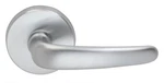 Omnia Modern Passage Door Lever Satin Chrome Plated 762 PA3 Latchset US26D. Fixed Price $55.99.