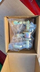 Emtek 5100 US3 Lh Regular Rose Cortina Keyed Lever Set Polished Brass Left. Fixed Price $159.99.