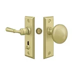 Deltana SDLS480 Privacy Tubular Screen Door Handleset - Brass. Fixed Price $54.75.