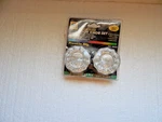 Franklin Mfg Crystal Glass Door Knobs Set W/ Hardware Spindle 800CS. Fixed Price $19.00.