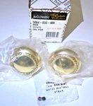 Baldwin 5064-030-MR Estate One Pair Brass Nos Knobs Only. Fixed Price $188.88.