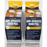 M-d Hands Free Arm Operated Door Pull Opener Silver 55402 Aluminum 5" Lot Of. Fixed Price $13.00.