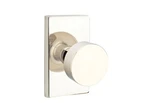 Emtek 5112ROUUS14 Passage, Rectangular Rosette, Round Knob Polished Nickel. Fixed Price $152.00.