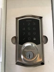 Kwikset Smartcode 270 Traditional Satin Nickel Touchpad Single Cylinder. Fixed Price $44.99.